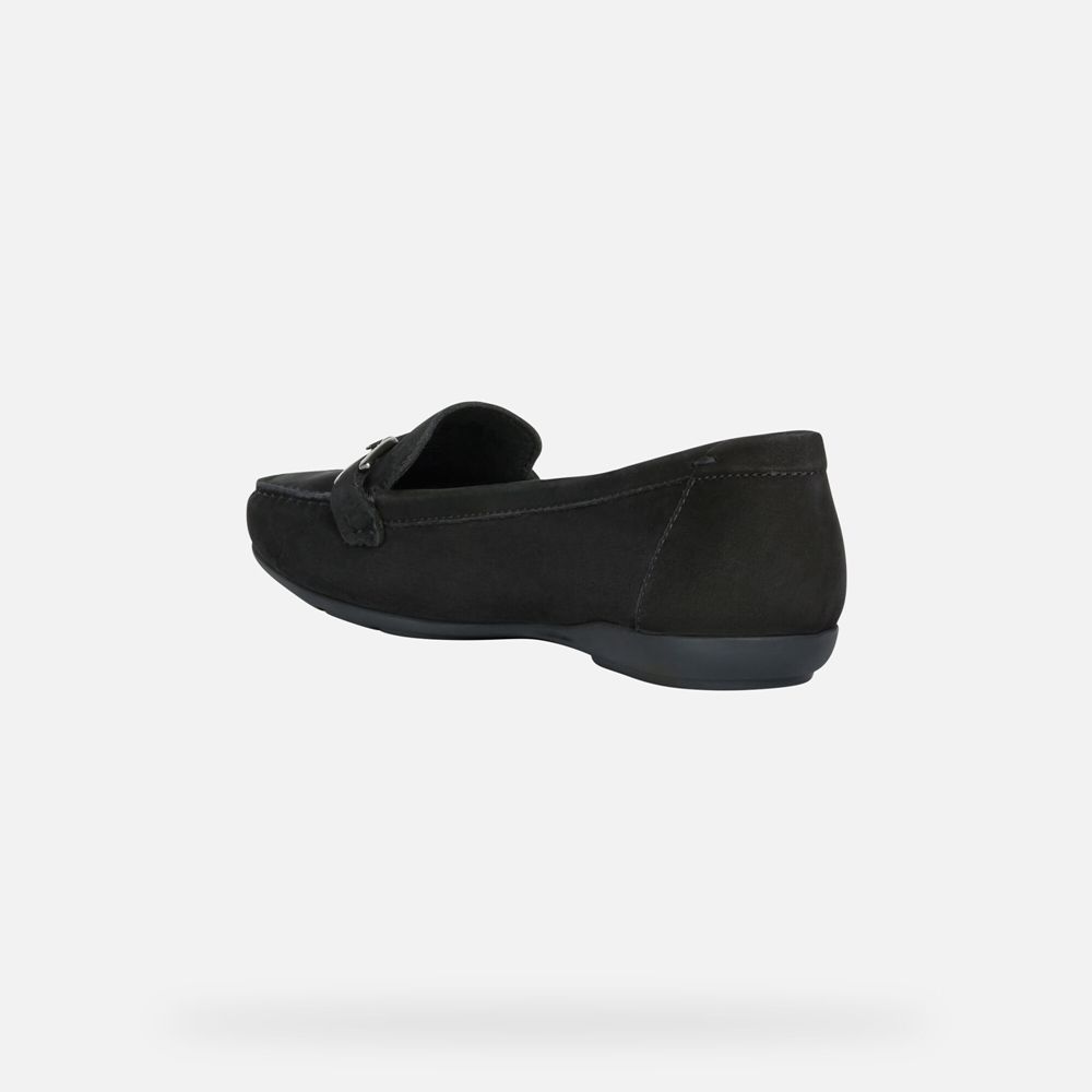 Mocassins Geox Senhora Pretas - Annytah - TQNVC6570